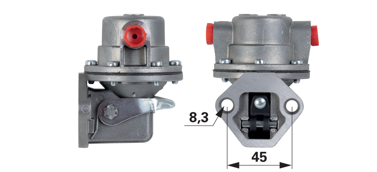 Kraftstoffpumpe Innengewinde M14 x 1,5 anstelle von Same 245191400 GartenShop24 - Hochwertige Gartengeräte