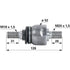 Axialgelenk M18 x 1,5 / M20 x 1,5