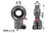 Gelenklager für Spurstange und Lenkzylinder anstelle von Steyr 137700470144 GartenShop24 - Hochwertige Gartengeräte