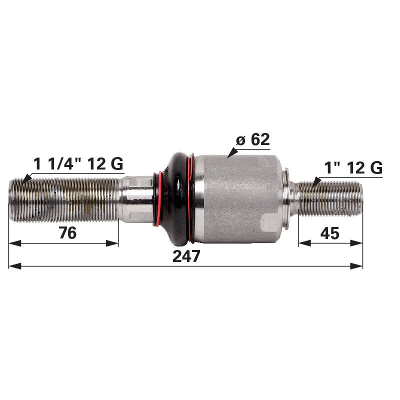 John Deere Axialgelenk links 214056