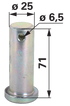 Lenkzylinderbolzen anstelle von Steyr 190003903781 GartenShop24 - Hochwertige Gartengeräte