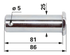 Lenkzylinderbolzen anstelle von Steyr 137700470068 GartenShop24 - Hochwertige Gartengeräte