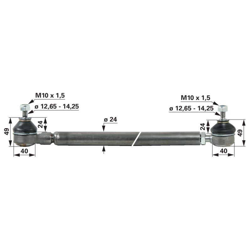 Reform Spurstange komplett Länge 1125 mm 225332142 – Länge min
