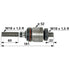 Axialgelenk M18 x 1,5 / M18 x 1,5