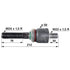 Axialgelenk M24 x 1,5 / M22 x 1,5