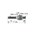 ZF Axialgelenk 743300022070