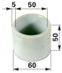 Buchse für Achsschenkel ID 50 mm anstelle von Deutz-Fahr 04312529 GartenShop24 - Hochwertige Gartengeräte