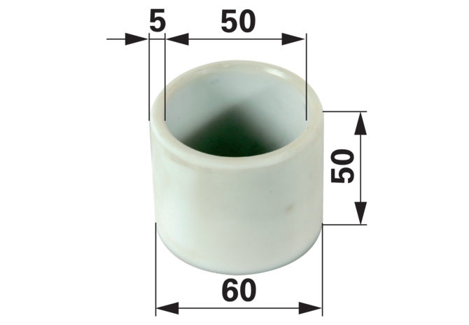 Buchse für Achsschenkel ID 50 mm anstelle von Deutz-Fahr 04312529 GartenShop24 - Hochwertige Gartengeräte