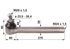 Kugelgelenk M24 x 1,5 IG anstelle von Deutz-Fahr 0.900.0107.7 GartenShop24 - Hochwertige Gartengeräte