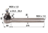 Kugelgelenk M24 x 1,5 IG anstelle von Deutz-Fahr 0.900.0107.7 GartenShop24 - Hochwertige Gartengeräte