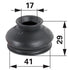 Staubschutz mit Sicherungsring 16 / 40 mm