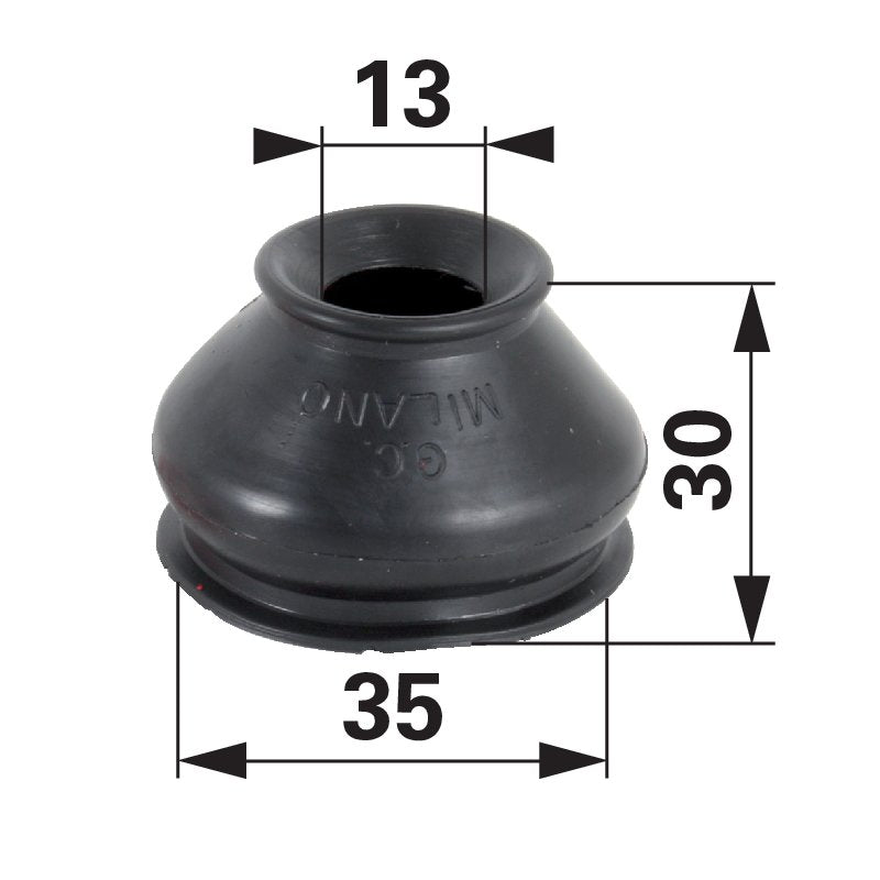 Staubschutz mit Sicherungsring 15 / 37 mm