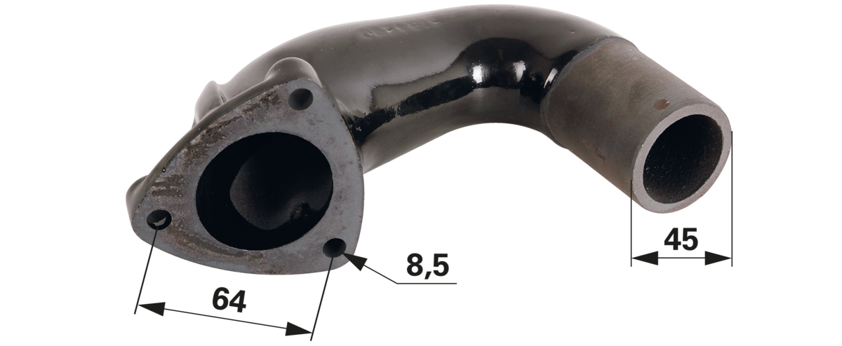 Anschlusskrümmer anstelle von Fiat 44905487 GartenShop24 - Hochwertige Gartengeräte