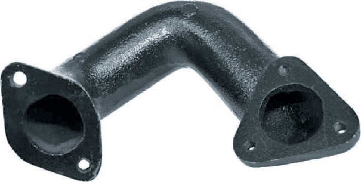 Anschlusskrümmer anstelle von Steyr 1407110024 für 4-Zylinder, Lochabstand = 84 mm GartenShop24 - Hochwertige Gartengeräte