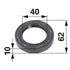 CNH Wellendichtring 40 x 62 x 10 mm 87350856