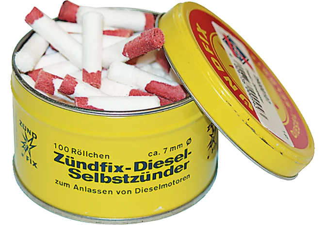 Zündfix Diesel Selbstzünder 7 mm – 100 Stück GartenShop24 - Hochwertige Gartengeräte
