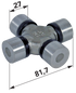 Kreuzgelenk 81,7 x 27 mm anstelle von Steyr 135700421011 GartenShop24 - Hochwertige Gartengeräte