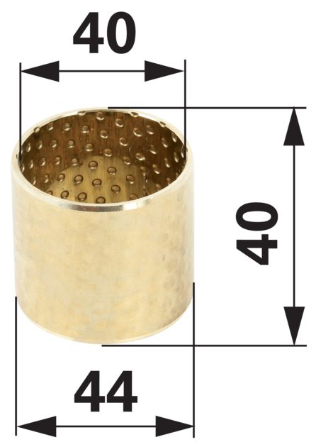 ZF Buchse Außendurchmesser 44 mm / Innendurchmesser 40 mm ZF