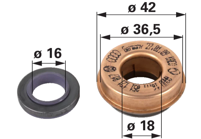 Gleitring anstelle von Steyr 131100060092, lose GartenShop24 - Hochwertige Gartengeräte