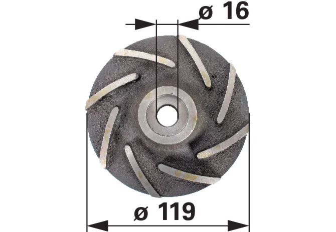 Laufrad anstelle von Steyr 131100060032 GartenShop24 - Hochwertige Gartengeräte