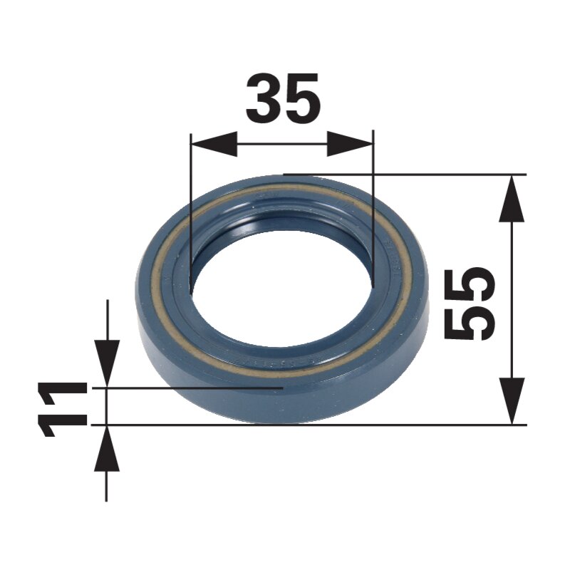 Corteco Wellendichtring 35 x 55 x 11 mm