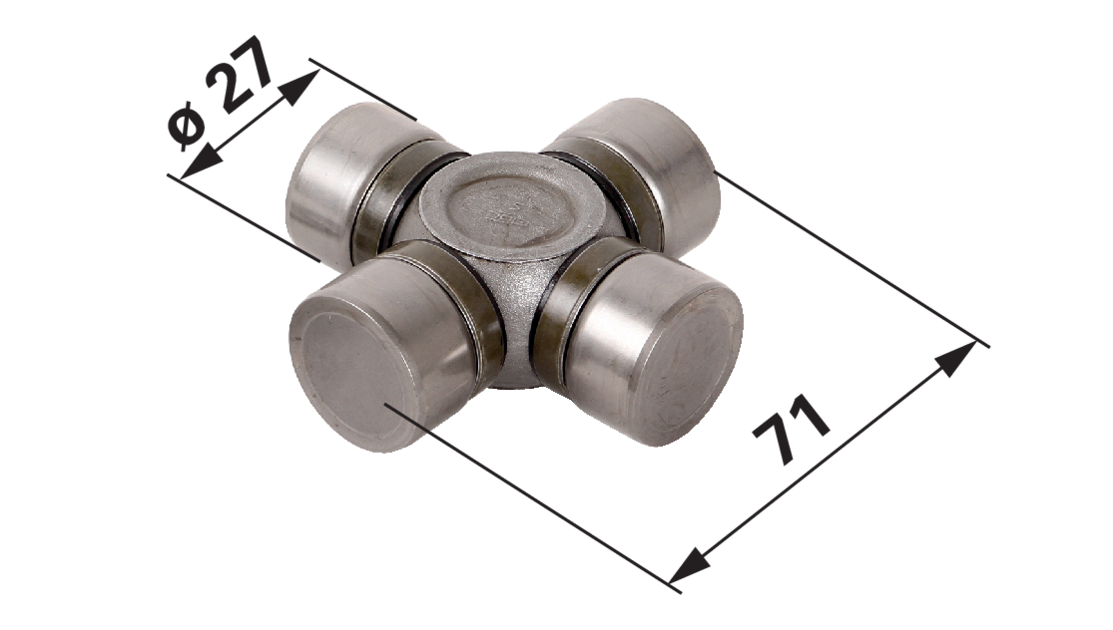 Carraro Achsen Kreuzgelenk 71 x 27 mm anstelle von CNH 84423323 Carraro Achsen