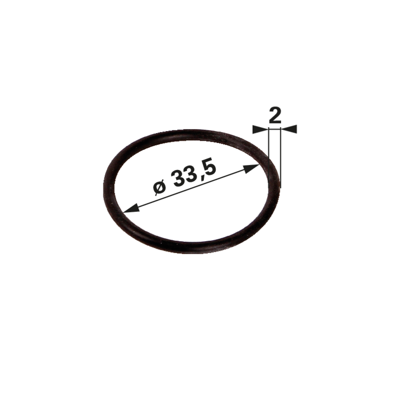 Carraro Achsen O-Ring 33,5 x 2 mm 47108241