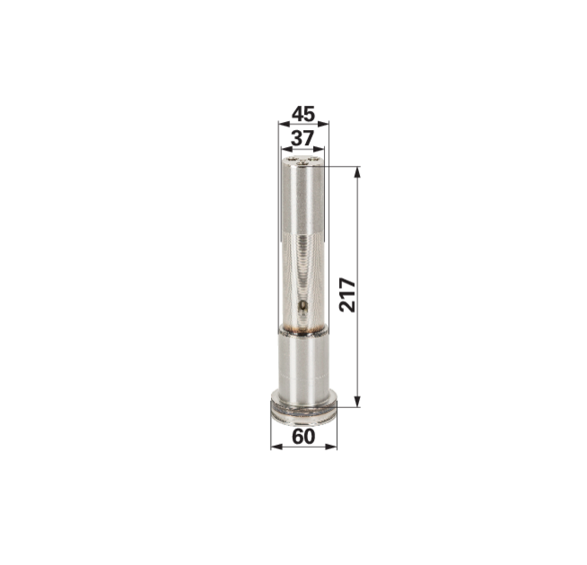 Carraro Achsen Bolzen – Außendurchmesser 37/45 mm, Länge 217 mm Carraro Achsen