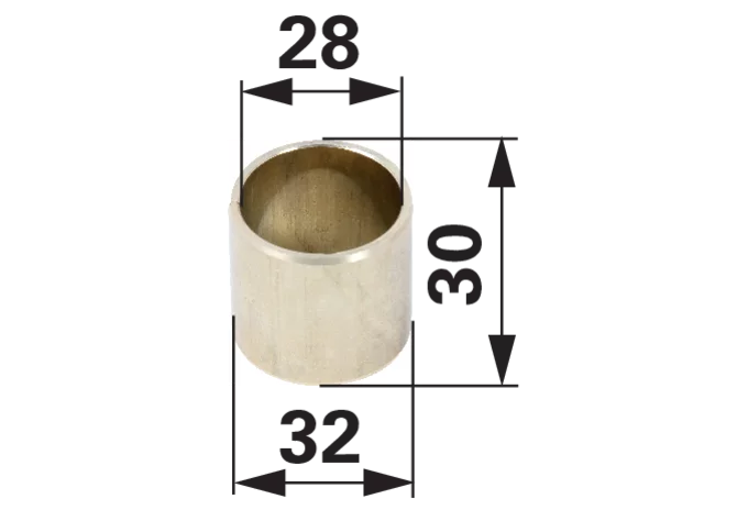 ZF Buchse 28 x 32 x 30 mm ZF