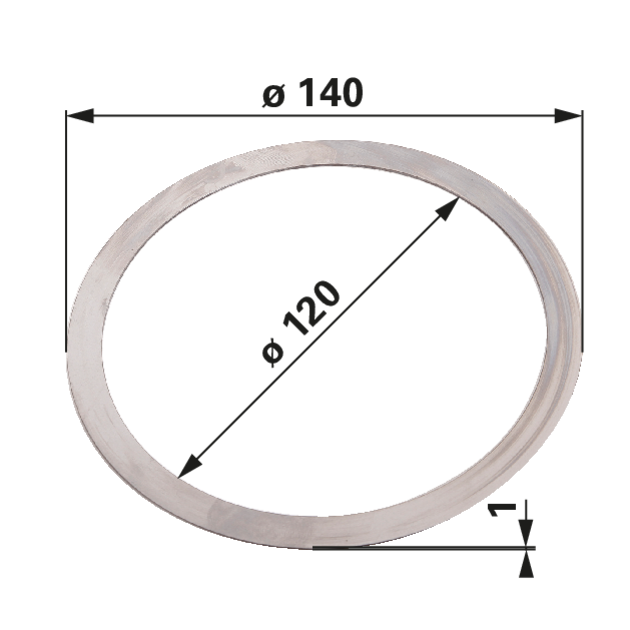 Ausgleichsscheibe 1 mm anstelle von Lindner 5170010039 GartenShop24 - Hochwertige Gartengeräte