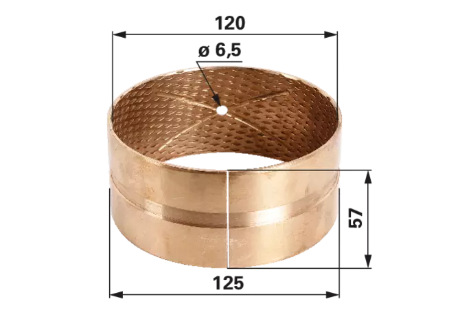 Buchse hinten 120 x 125 x 57 mm anstelle von Lindner 3002113 GartenShop24 - Hochwertige Gartengeräte