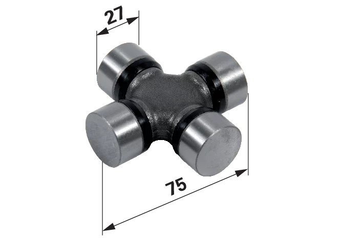 Kreuzgelenk 75 x 27 mm anstelle von Massey Ferguson 3310490M91 GartenShop24 - Hochwertige Gartengeräte