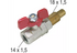 Kraftstoffhahn anstelle von Steyr 1280550068 GartenShop24 - Hochwertige Gartengeräte