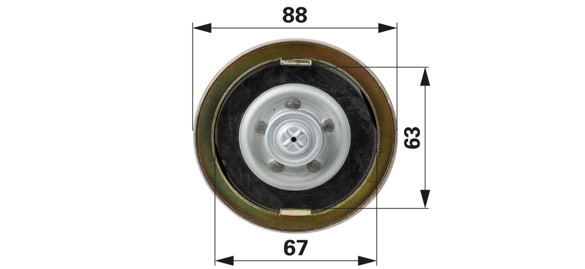 Tankverschluss anstelle von Massey Ferguson 1698042M91 GartenShop24 - Hochwertige Gartengeräte