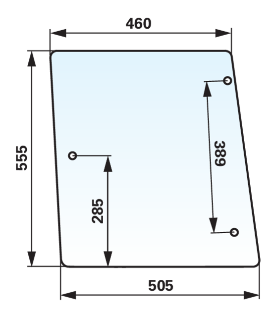Seitenscheibe hinten klar – Ersatz für Mauser 4-802.00.420 GartenShop24 - Hochwertige Gartengeräte