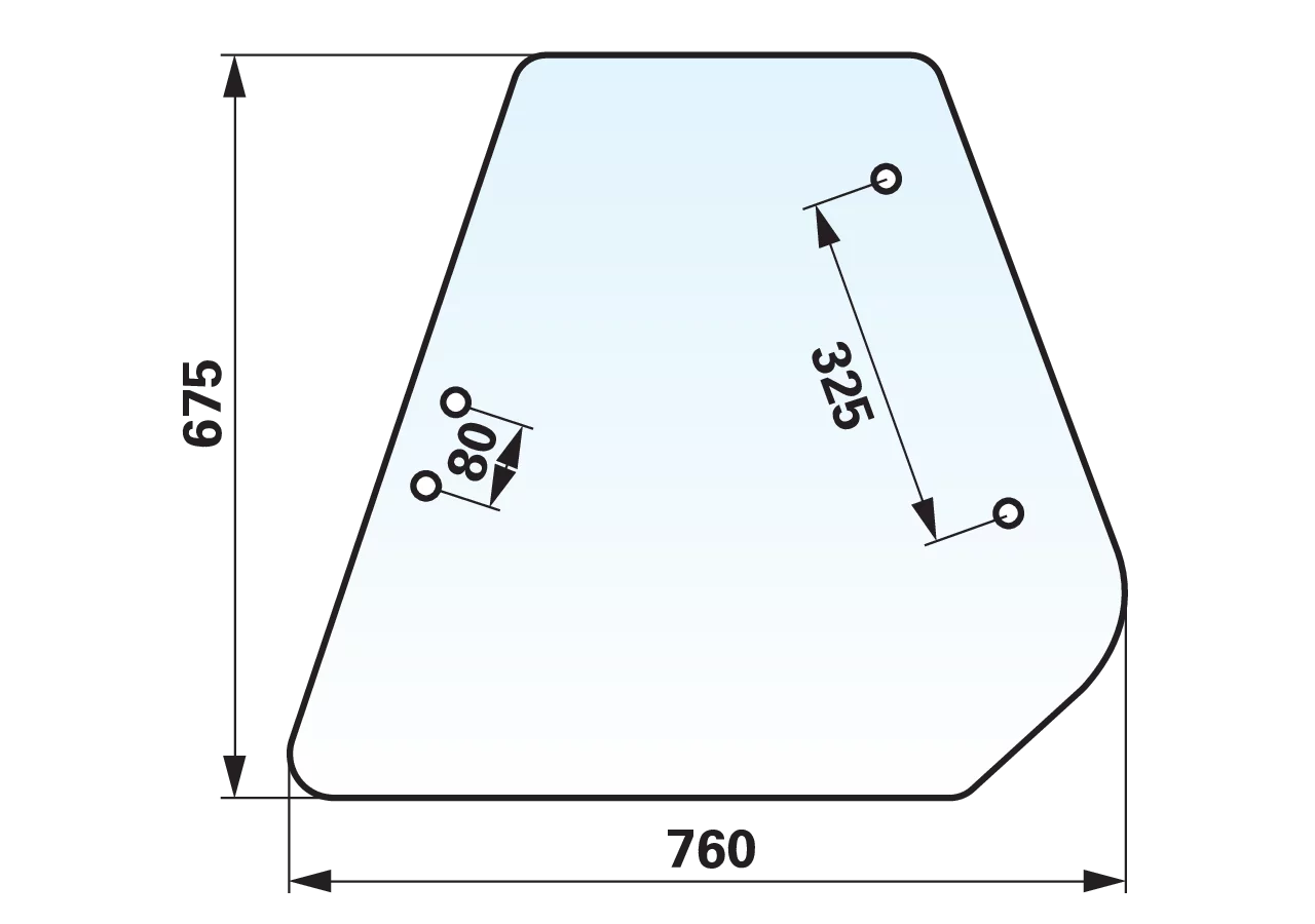 Seitenscheibe klar anstelle von Fiat 5124412 GartenShop24 - Hochwertige Gartengeräte