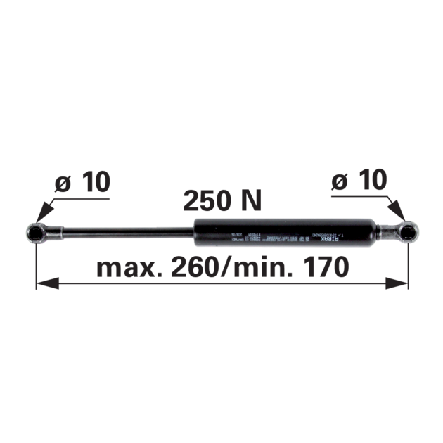 Stabilus Gasdruckfeder anstelle von John Deere AL110629 Stabilus