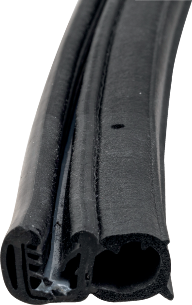 Gummiklemmprofil mit Kleber, Klemmbereich 5–6 mm Breite 14,6 mm GartenShop24 - Hochwertige Gartengeräte