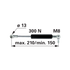 Gasdruckfeder für Kabinentür anstelle von CNH 83952266 GartenShop24 - Hochwertige Gartengeräte