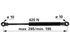 Gasdruckfeder für Frontscheibe 420 N, Länge 285 mm – passend für Case IH 3123040R1 GartenShop24 - Hochwertige Gartengeräte