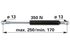 Gasdruckfeder für Türe 350 N, Länge 250 mm – passend für Case IH 1977416C1 GartenShop24 - Hochwertige Gartengeräte
