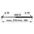 Gasdruckfeder für Türe 350 N Länge 275 mm anstelle von Lindner 3203117 GartenShop24 - Hochwertige Gartengeräte