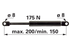 Gasdruckfeder 175 N, Länge 200 mm, anstelle von Mauser 6-100.18.200 GartenShop24 - Hochwertige Gartengeräte