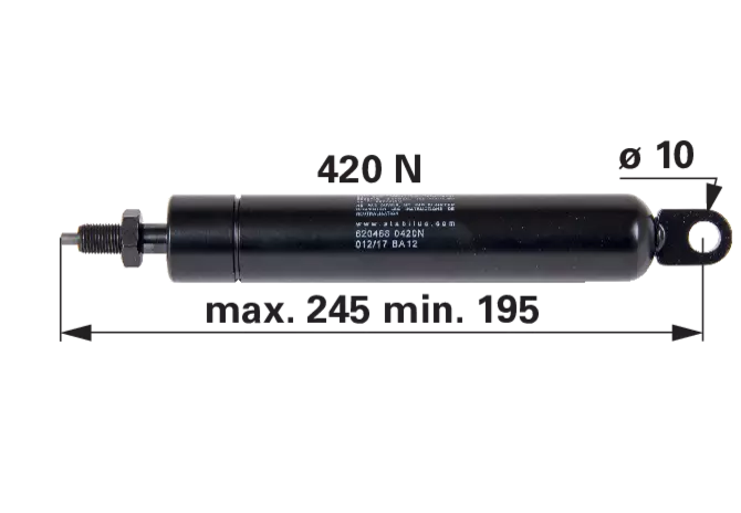 Stabilus Gasdruckfeder für Lenksäule, anstelle von CNH 87710003 Stabilus