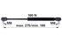 Gasdruckfeder für Dachluke 100 N, Länge 275 mm, anstelle von CNH 47108512 GartenShop24 - Hochwertige Gartengeräte