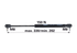 Gasdruckfeder 150 N Länge 330 mm anstelle von Steyr 1-34-702-875 GartenShop24 - Hochwertige Gartengeräte