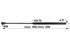 Gasdruckfeder 150 N, Länge 495 mm, anstelle von Steyr 1-34-721-101 GartenShop24 - Hochwertige Gartengeräte