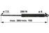 Gasdruckfeder für Dachluke 280 N, Länge 260 mm, ersetzt CNH 5125289 GartenShop24 - Hochwertige Gartengeräte