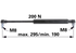 Stabilus Gasdruckfeder für Türe und Frontscheibe, 200 N, Länge 295 mm – passend für John Deere AL71413 Stabilus