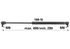 Stabilus Gasdruckfeder für Front- und Heckscheibe, 180 N, Länge 498 mm, anstelle von Lindner 3204911 Stabilus